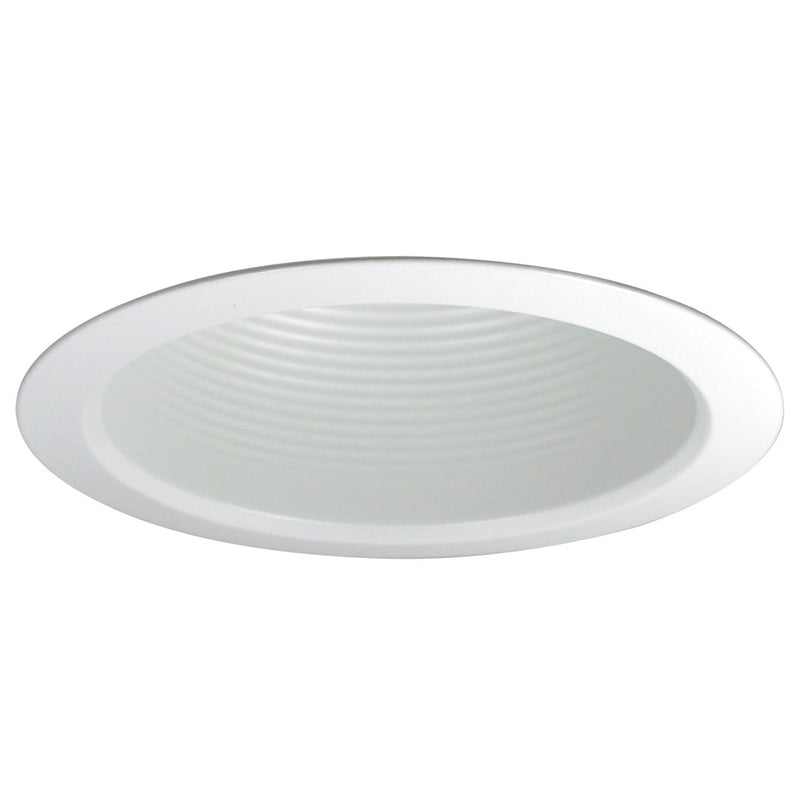 Nora Lighting NTM-526W 5" Air-Tight BaffLED Lensless Shower Trim, White