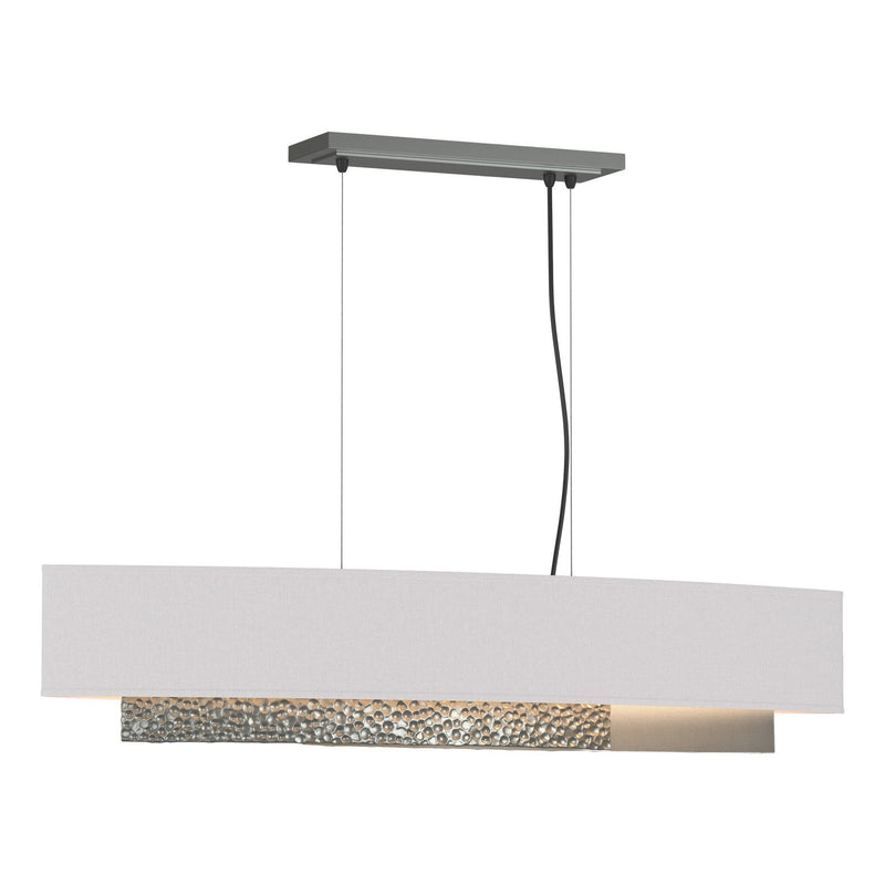 Hubbardton Forge 137675-SKT-STND-82-SE4279 Four Light Pendant, Vintage Platinum
