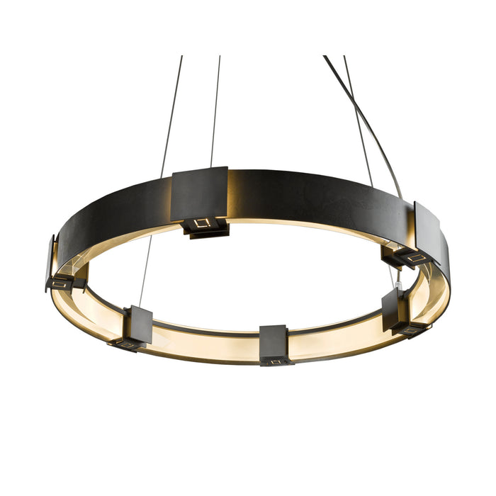 Hubbardton Forge 138585-SKT-STND-07-ZM0399 Six Light Pendant, Dark Smoke