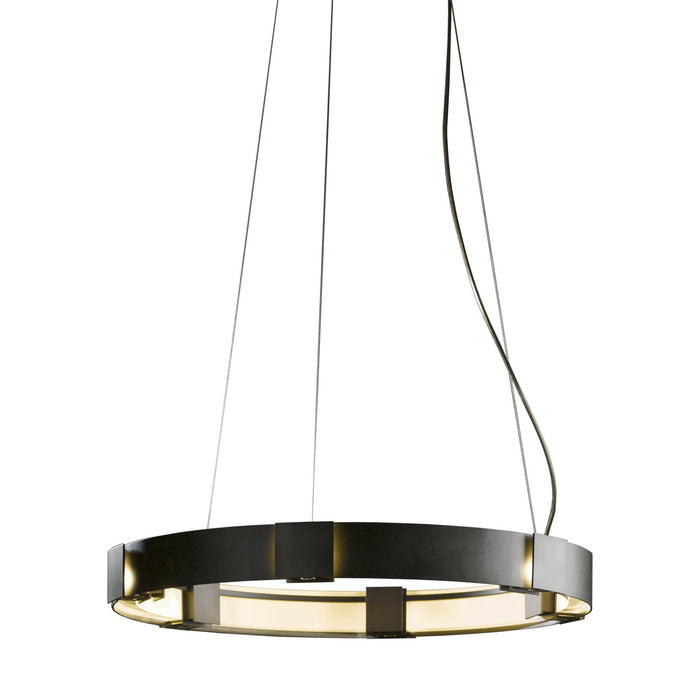 Hubbardton Forge 138585-SKT-STND-07-ZM0399 Six Light Pendant, Dark Smoke