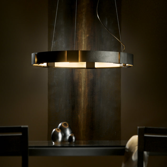 Hubbardton Forge 138585-SKT-STND-07-ZM0399 Six Light Pendant, Dark Smoke