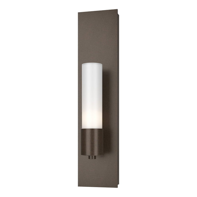 Hubbardton Forge 204420-SKT-05-GG0392 One Light Wall Sconce, Bronze