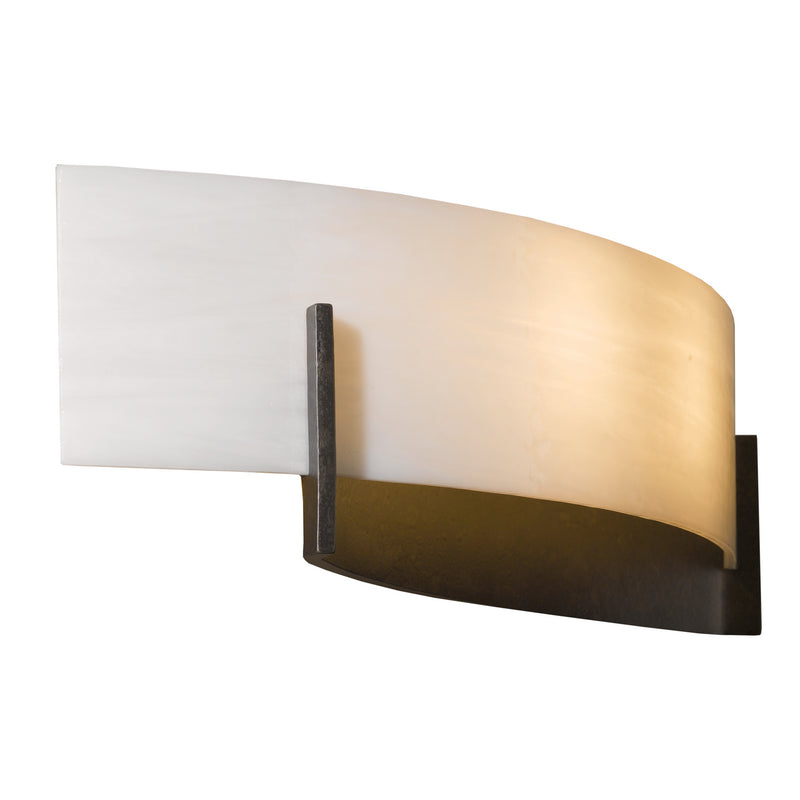 Hubbardton Forge 206401-SKT-07-BB0324 Two Light Wall Sconce, Dark Smoke