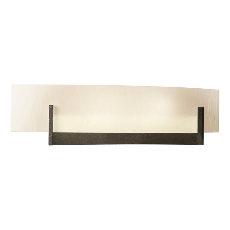 Hubbardton Forge 206401-SKT-07-BB0324 Two Light Wall Sconce, Dark Smoke