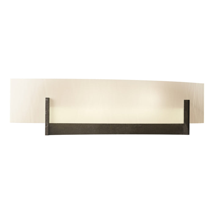 Hubbardton Forge 206401-SKT-07-BB0324 Two Light Wall Sconce, Dark Smoke