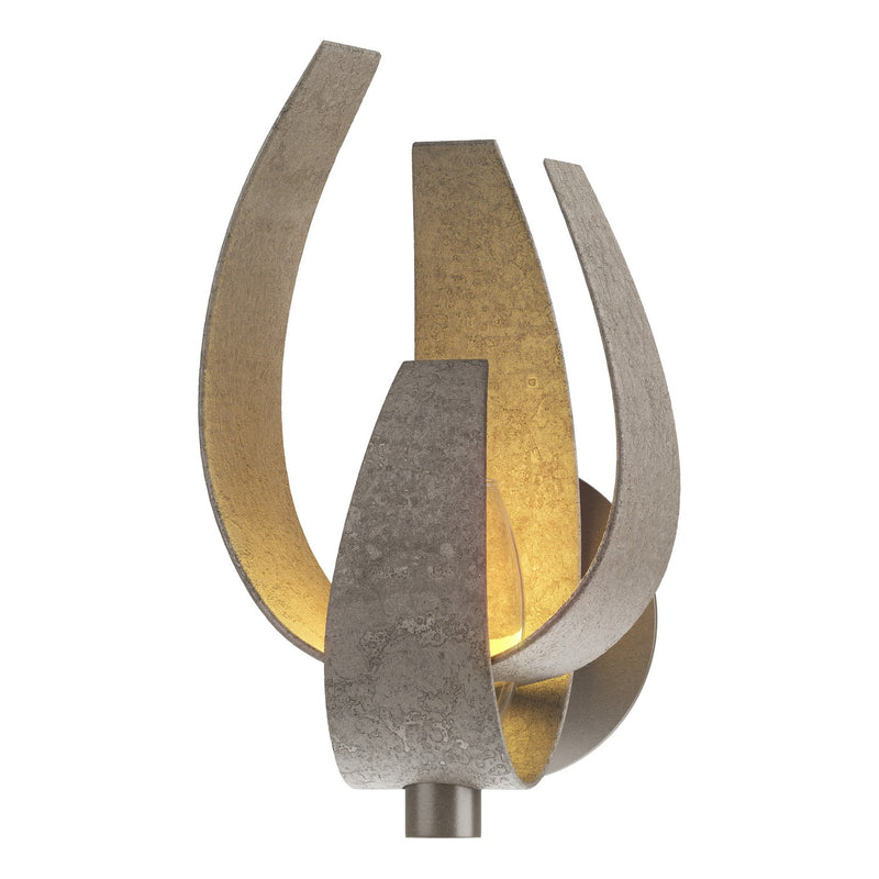 Hubbardton Forge 206503-SKT-07-YE0377 One Light Wall Sconce, Dark Smoke