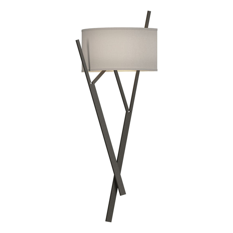Hubbardton Forge 207640-SKT-07-SE1092 LED Wall Sconce, Dark Smoke