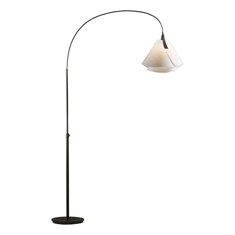 Hubbardton Forge 234505-SKT-07-SH1992 One Light Floor Lamp, Dark Smoke