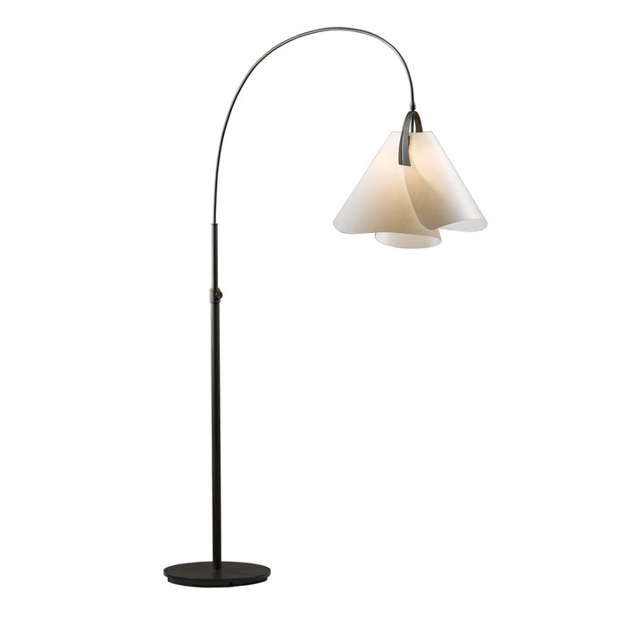 Hubbardton Forge 234505-SKT-07-SH1992 One Light Floor Lamp, Dark Smoke