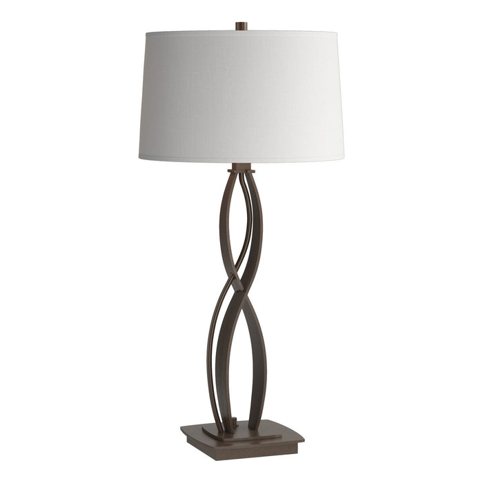 Hubbardton Forge 272686-SKT-05-SF1494 One Light Table Lamp, Bronze