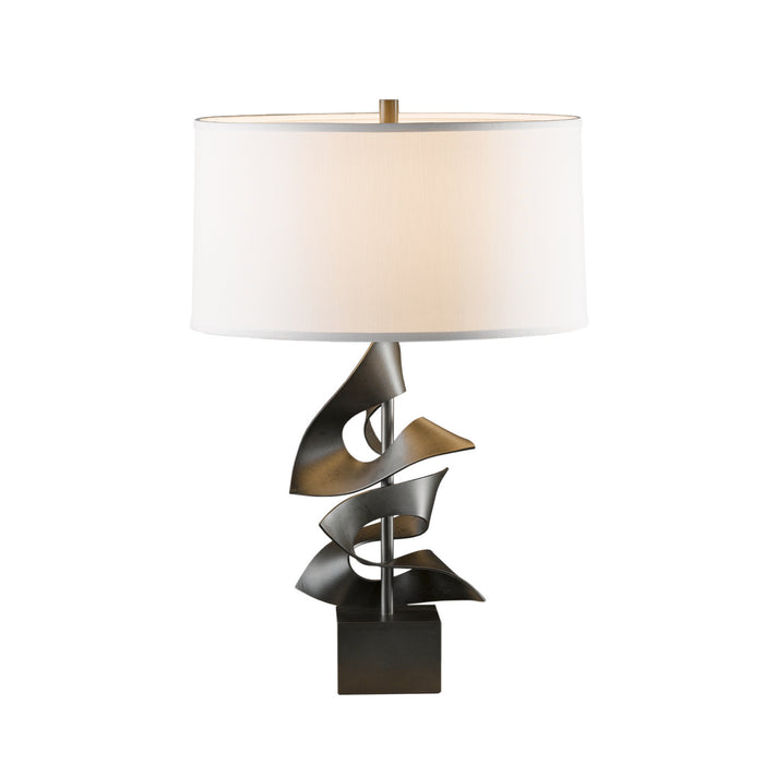 Hubbardton Forge 273050-SKT-07-SF1695 One Light Table Lamp, Dark Smoke