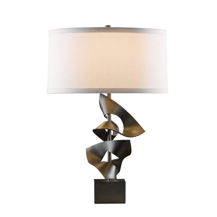 Hubbardton Forge 273050-SKT-07-SF1695 One Light Table Lamp, Dark Smoke