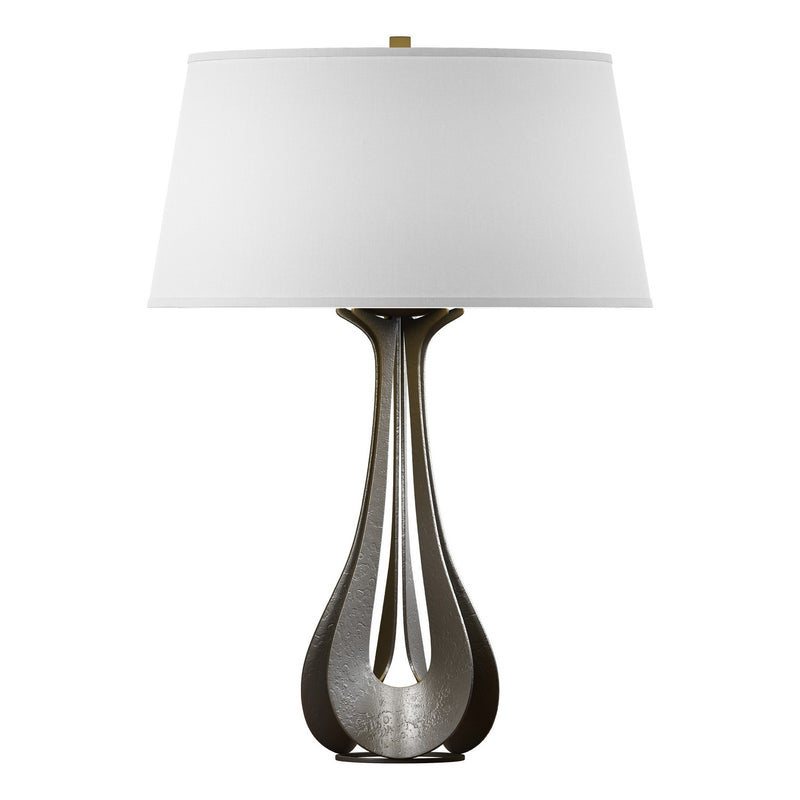Hubbardton Forge 273085-SKT-07-SF1815 One Light Table Lamp, Dark Smoke