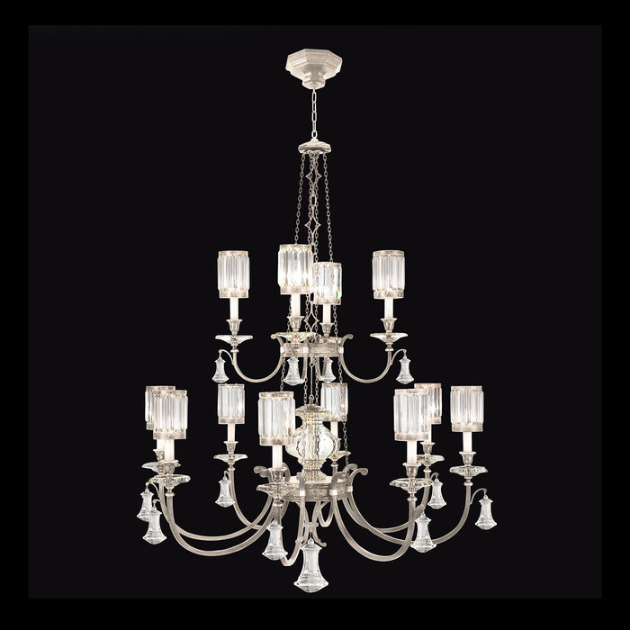Fine Art 584740-2ST 12 Light Chandelier, Silver