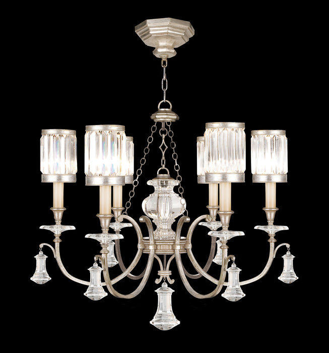Fine Art 595440-2ST Six Light Chandelier, Silver