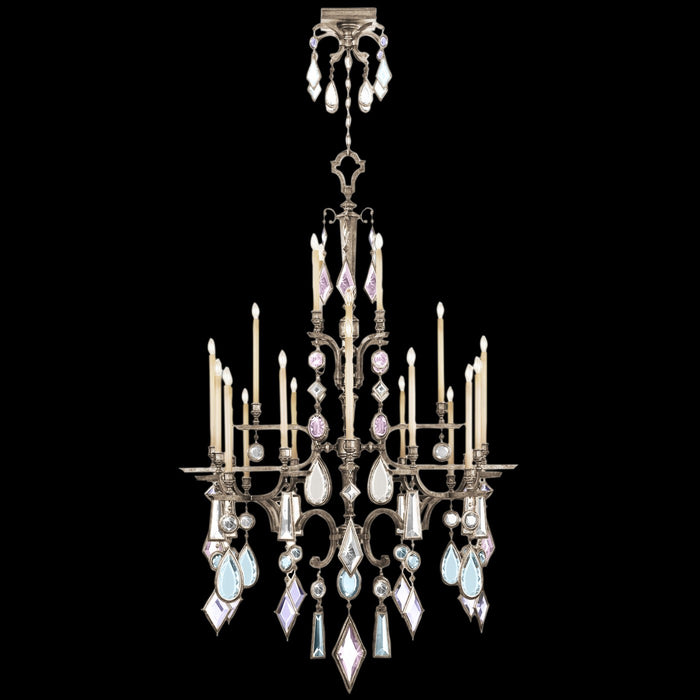 Fine Art 714040-1ST 24 Light Chandelier, Silver