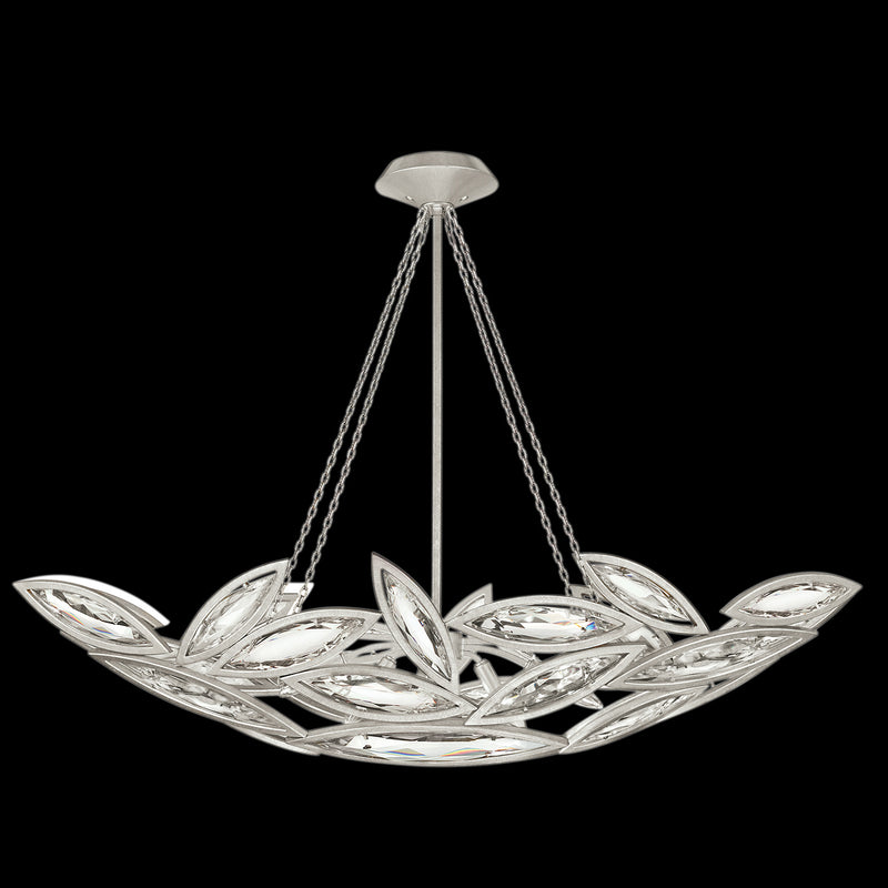 Fine Art 849640-12ST Seven Light Pendant, Silver