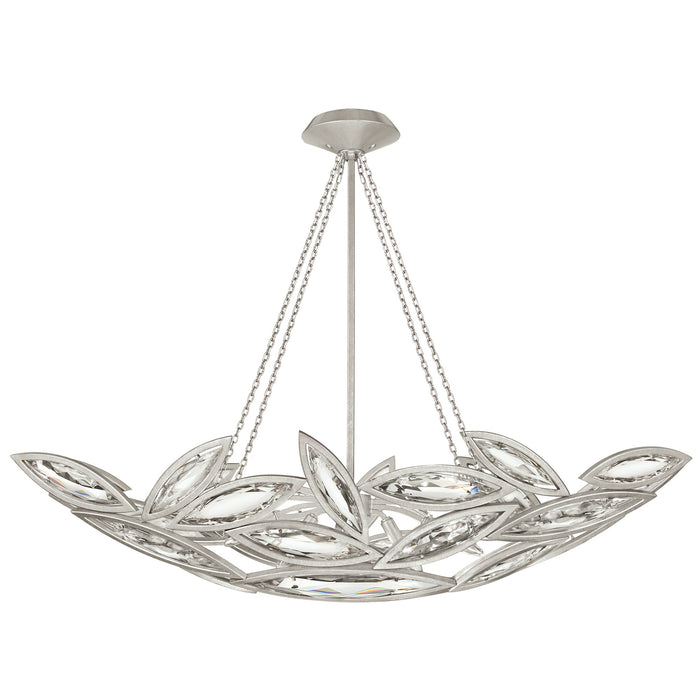 Fine Art 849640-12ST Seven Light Pendant, Silver