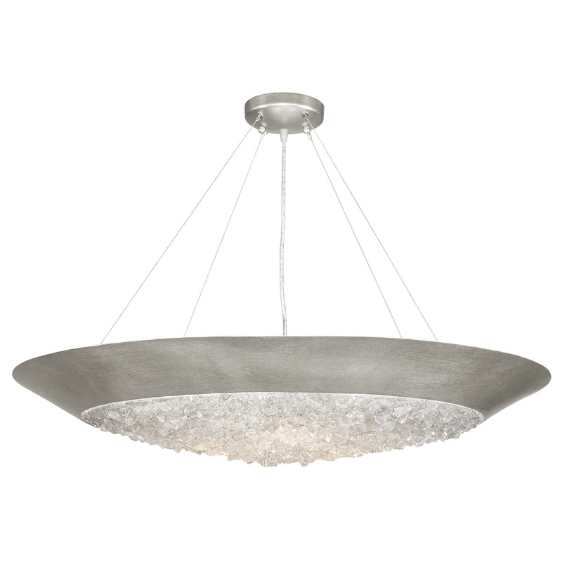 Fine Art 876440ST Three Light Pendant, Silver