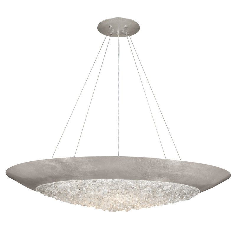 Fine Art 876540ST Three Light Pendant, Silver