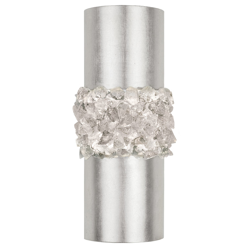 Fine Art 876650ST Two Light Wall Sconce, Silver