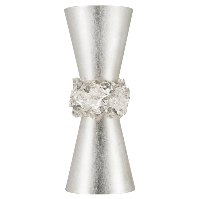 Fine Art 876750ST Two Light Wall Sconce, Silver