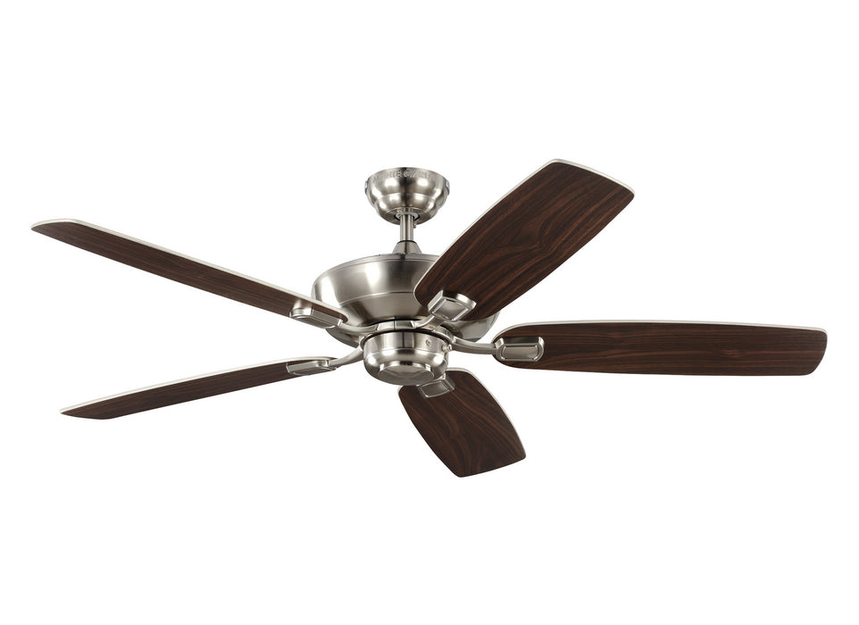 Generation Lighting 5COM52BS 52" Ceiling Fan, Brushed Steel