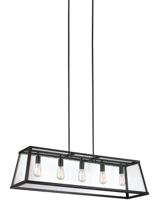 Visual Comfort Studio F3073/5ORB Five Light Island Chandelier, Oil Rubbed Bronze
