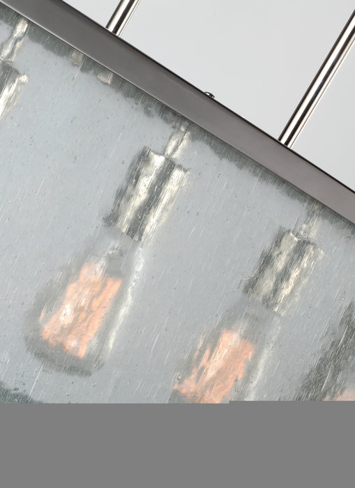 Visual Comfort Studio F3073/5PN Five Light Island Chandelier, Polished Nickel