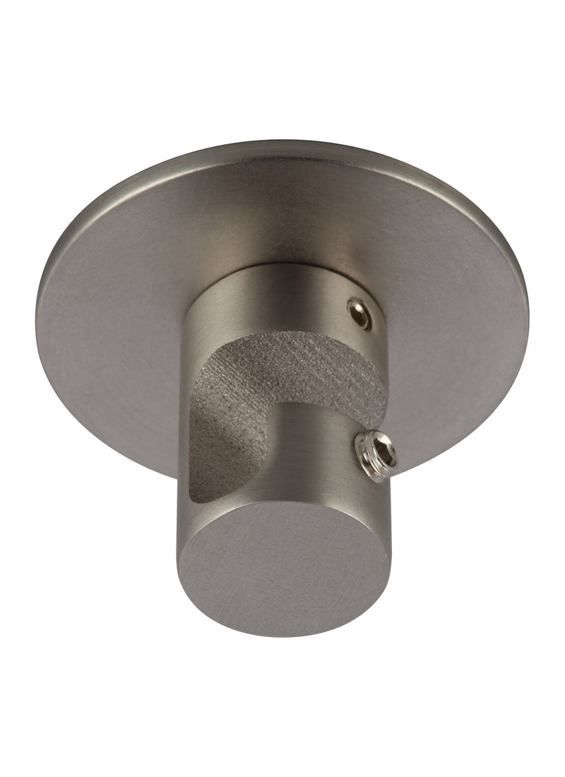 Generation Lighting MPC03SN Three Light Multi-Port Canopy with Swag Hooks, Satin Nickel