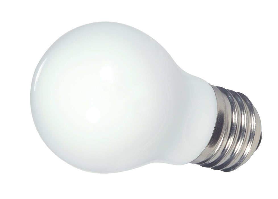 Satco S9151 Light Bulb, Coated White
