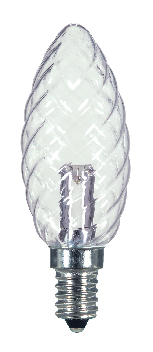 Satco S9155 Light Bulb, Crystal