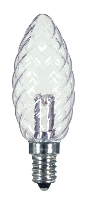 Satco S9155 Light Bulb, Crystal