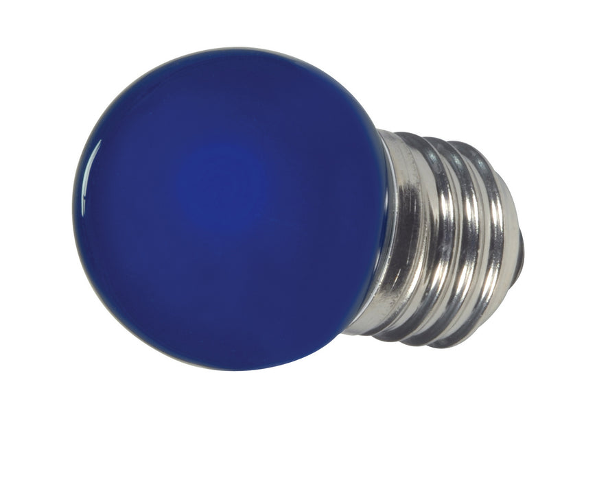 Satco S9162 Light Bulb, Ceramic Blue