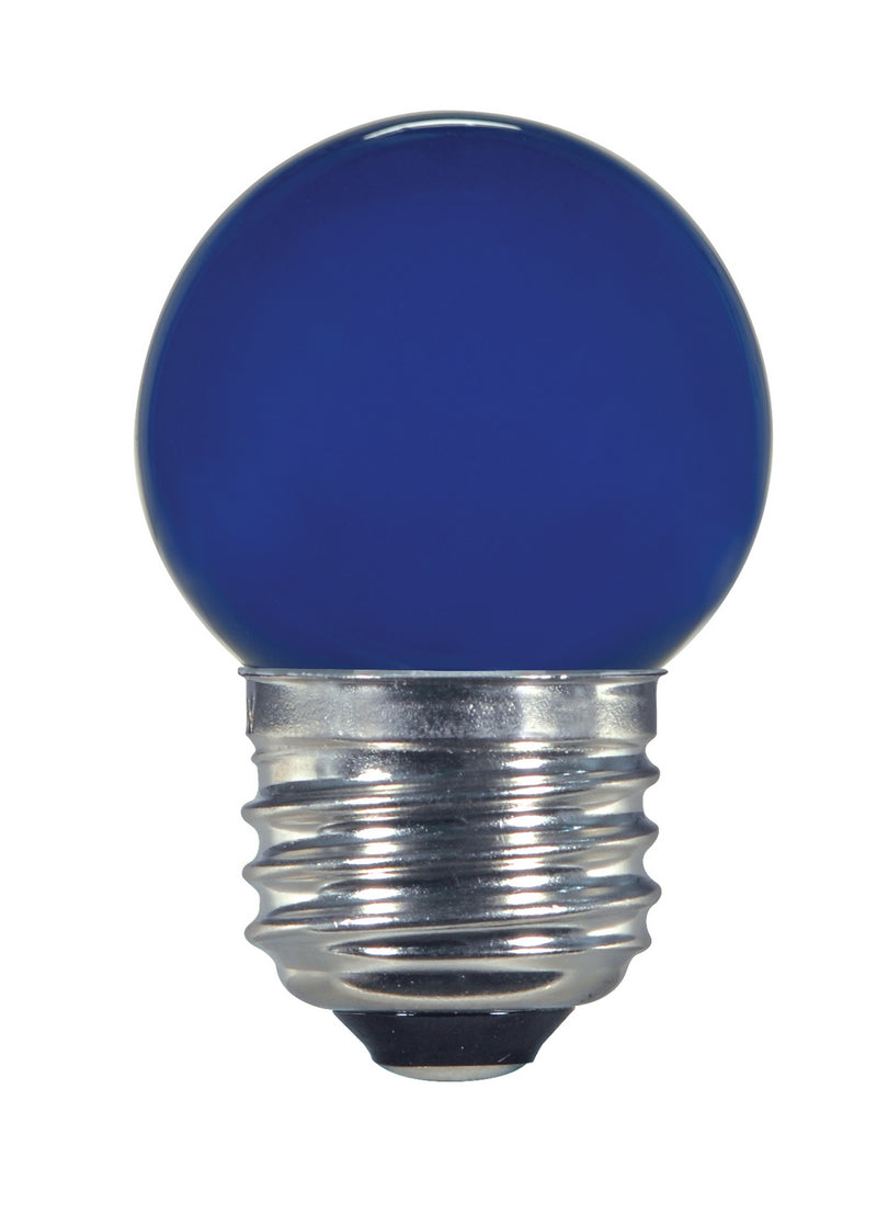 Satco S9162 Light Bulb, Ceramic Blue