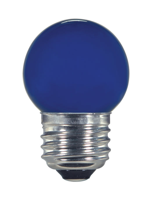 Satco S9162 Light Bulb, Ceramic Blue