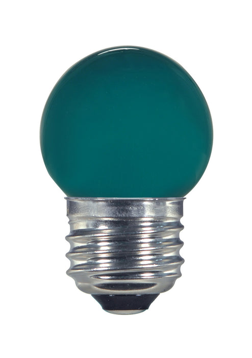 Satco S9163 Light Bulb, Ceramic Green