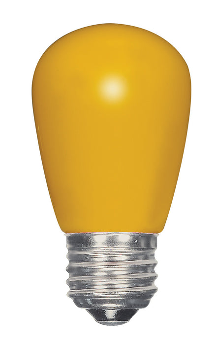Satco S9169 Light Bulb, Ceramic Yellow