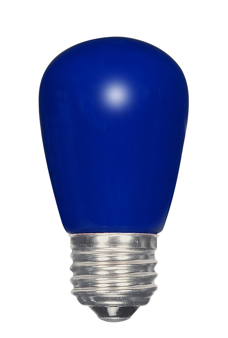 Satco S9172 Light Bulb, Ceramic Blue