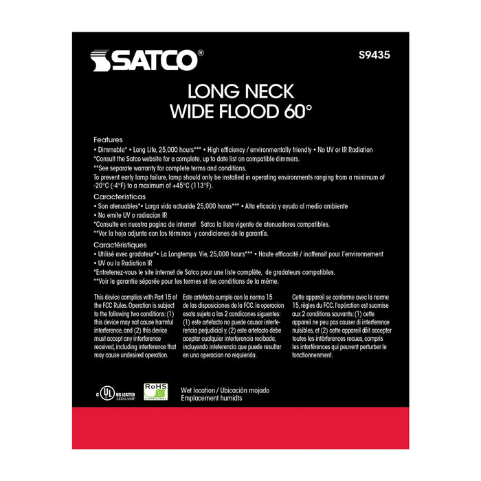 Satco S9435 Light Bulb, Clear