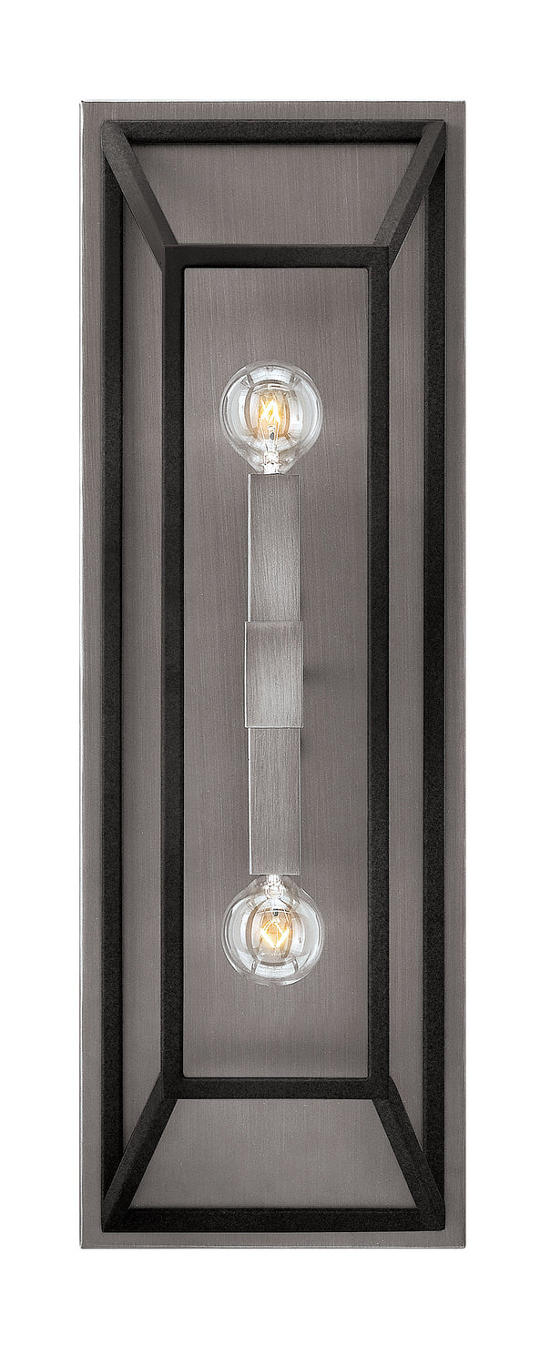 Hinkley 3330DZ LED Wall Sconce, Aged Zinc