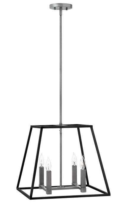 Hinkley 3334DZ LED Pendant, Aged Zinc