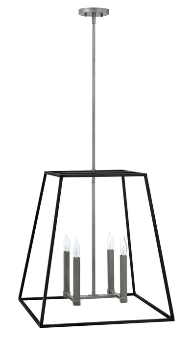 Hinkley 3336DZ LED Pendant, Aged Zinc
