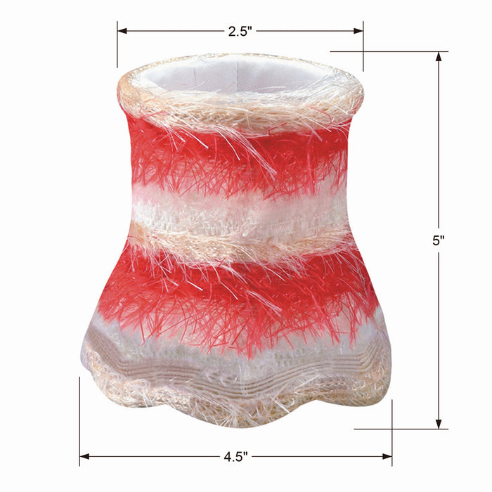 Crystorama 26SH-RED Light Shade, Red