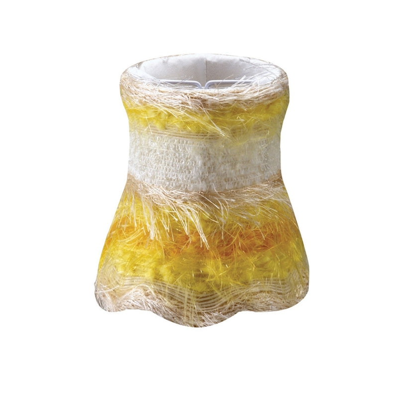 Crystorama 26SH-YELLOW Light Shade, Yellow