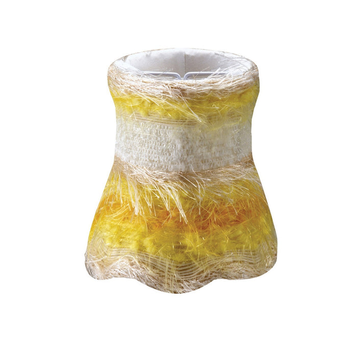 Crystorama 26SH-YELLOW Light Shade, Yellow