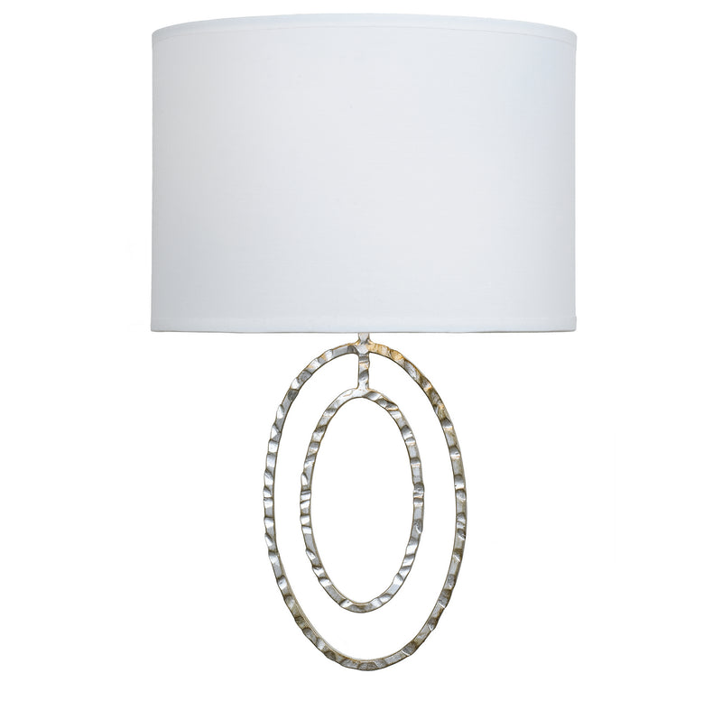 Crystorama 341-SA Two Light Wall Sconce, Antique Silver