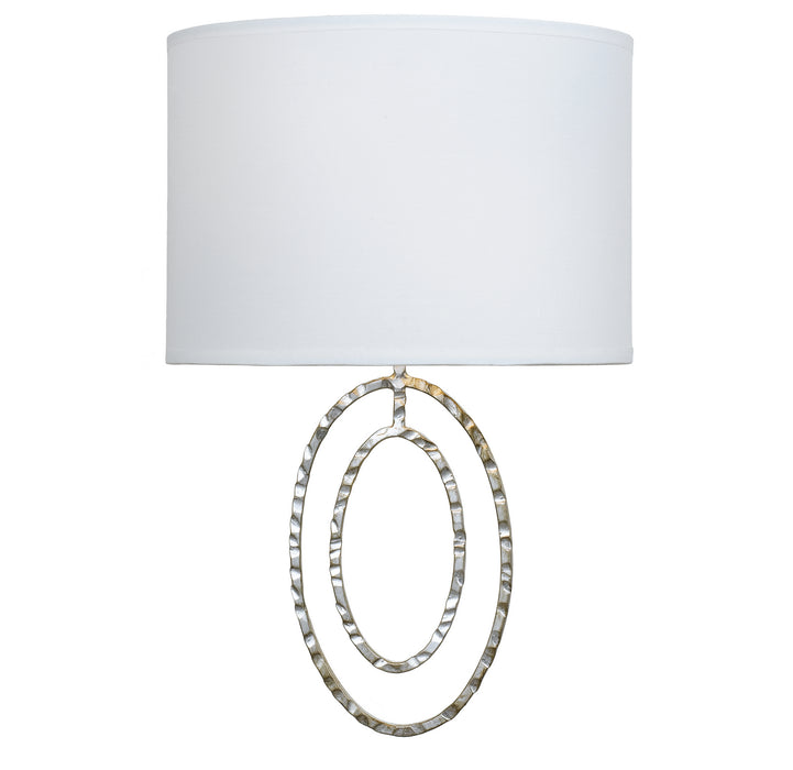 Crystorama 341-SA Two Light Wall Sconce, Antique Silver