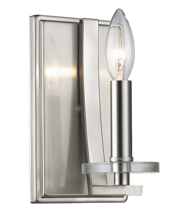 Z-Lite 2010-1S-BN One Light Wall Sconce, Brushed Nickel