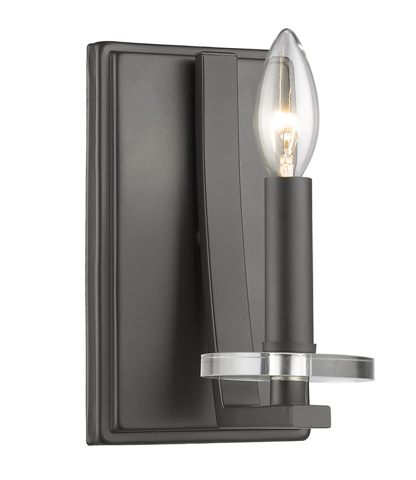 Z-Lite 2010-1S-BRZ One Light Wall Sconce, Bronze